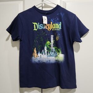 Nwt DisneyLand Resort - Size S - Tee Navy